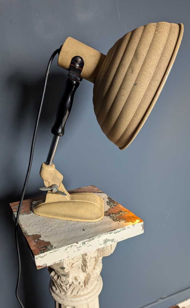 1950s Pifco industrial Medical UV lamp, converted to standard table lamp - Image 11