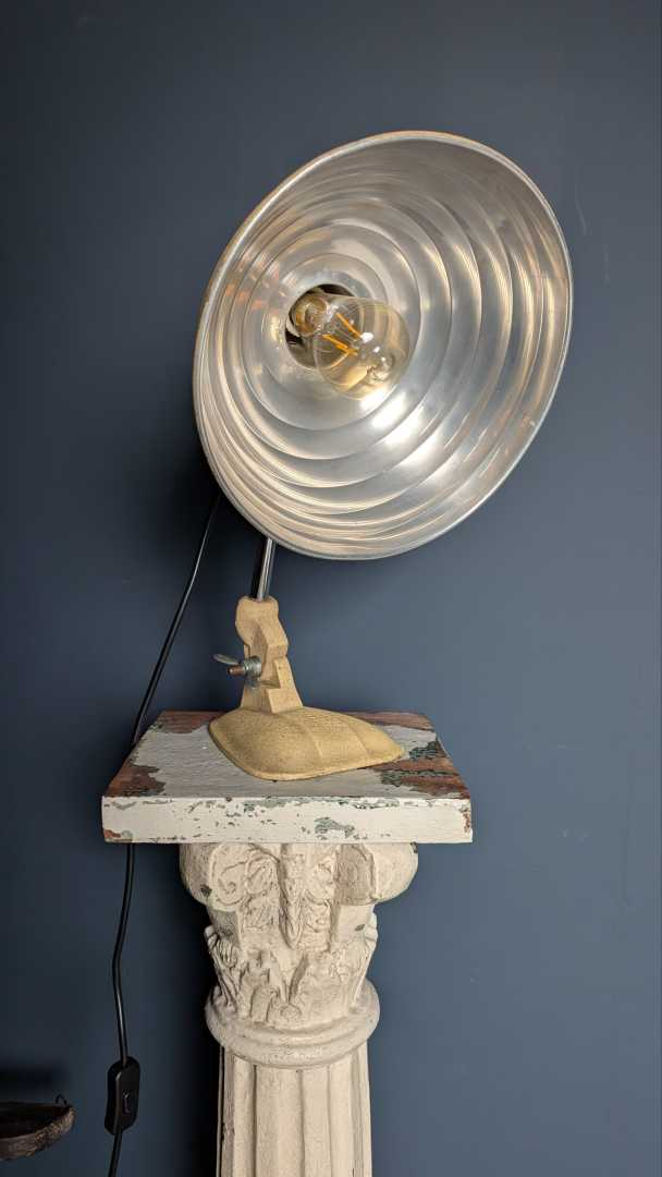 1950s Pifco industrial Medical UV lamp, converted to standard table lamp - Image 6