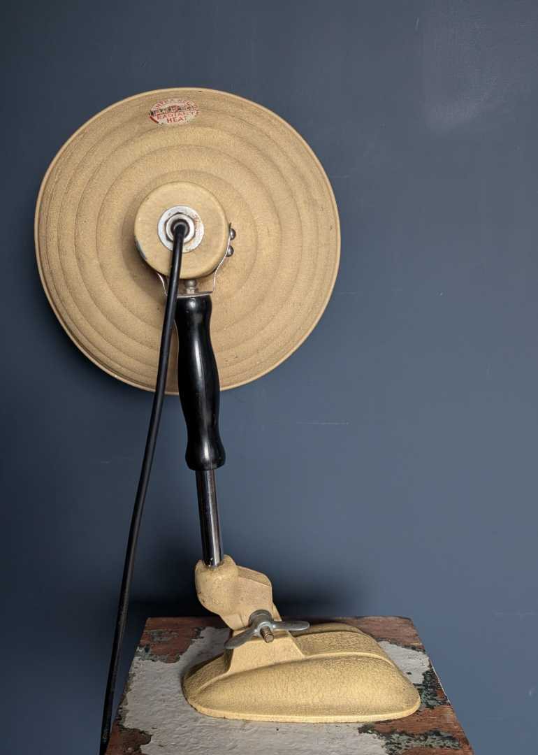1950s Pifco industrial Medical UV lamp, converted to standard table lamp - Image 8