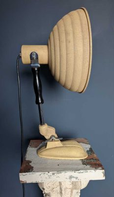 1950s Pifco industrial Medical UV lamp, converted to standard table lamp