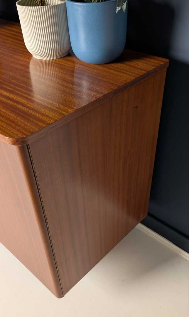Midcentury teak folding metamorphic desk - Image 17