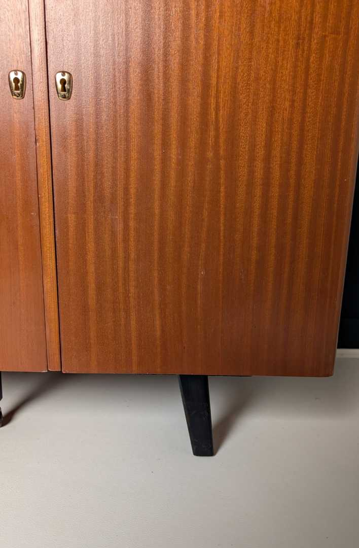 Midcentury teak folding metamorphic desk - Image 22