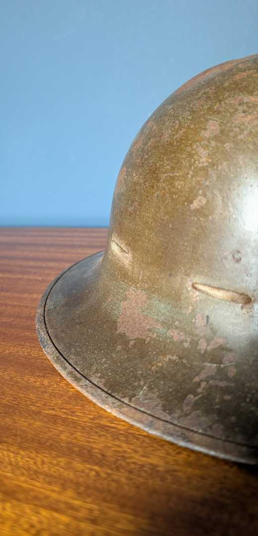 WWII Soldier's helmet - Image 9