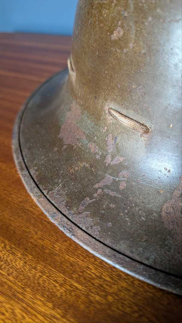 WWII Soldier's helmet - Image 11
