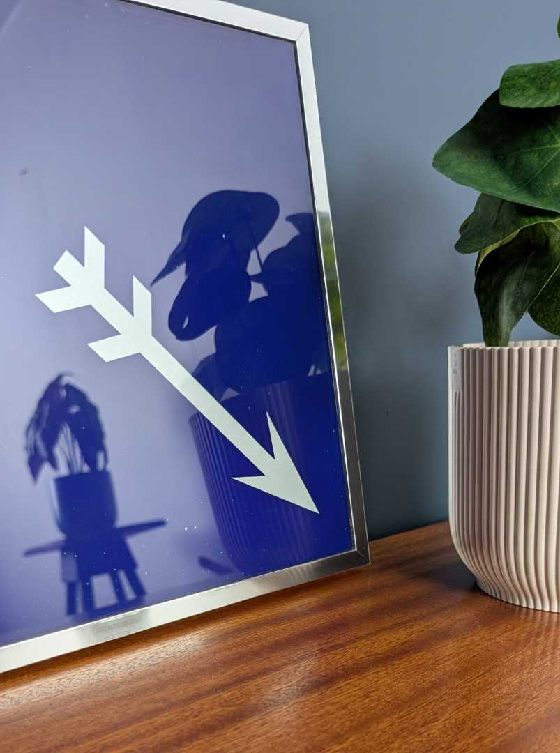 British Rail 'Platform' sign, framed - Image 8