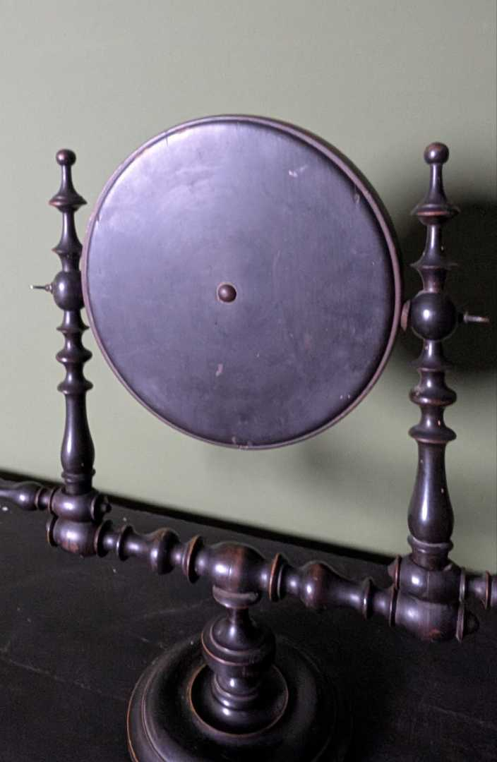 19th century tilting mirror with candle sconces - Image 16