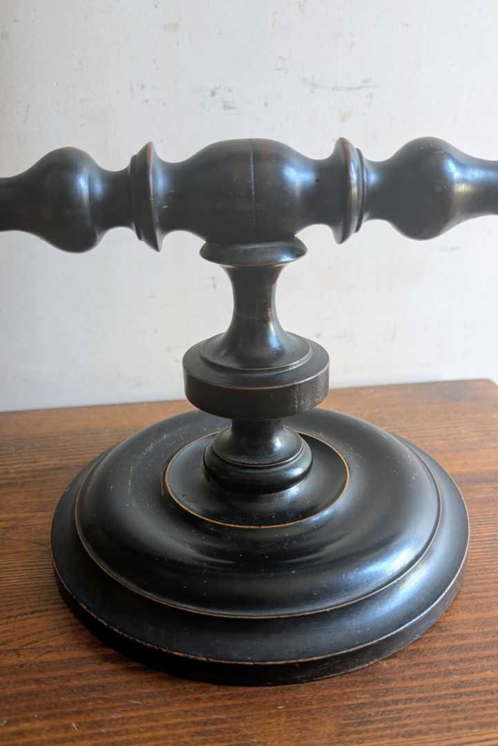 19th century tilting mirror with candle sconces - Image 12