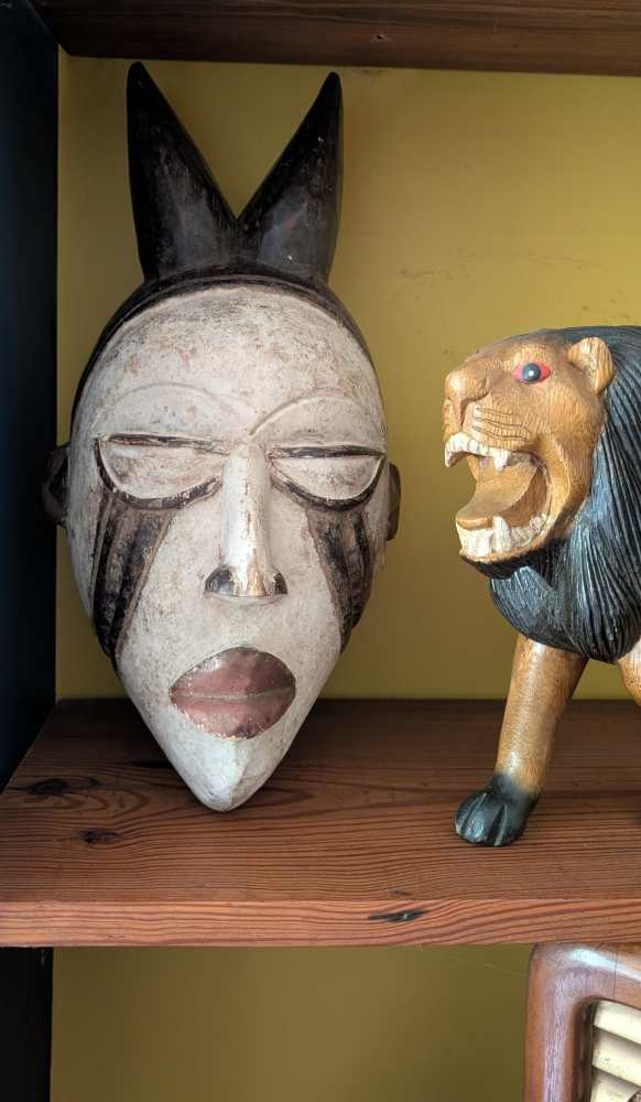 Punu mask replica from Gabon - Image 10