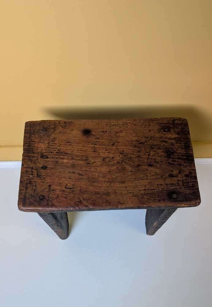 Early 20thC. Dorset cottage stool - Image 12