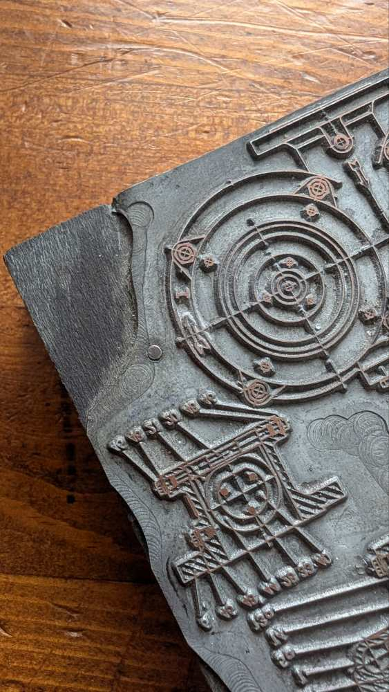 Three c.1950s printing plates - Image 6