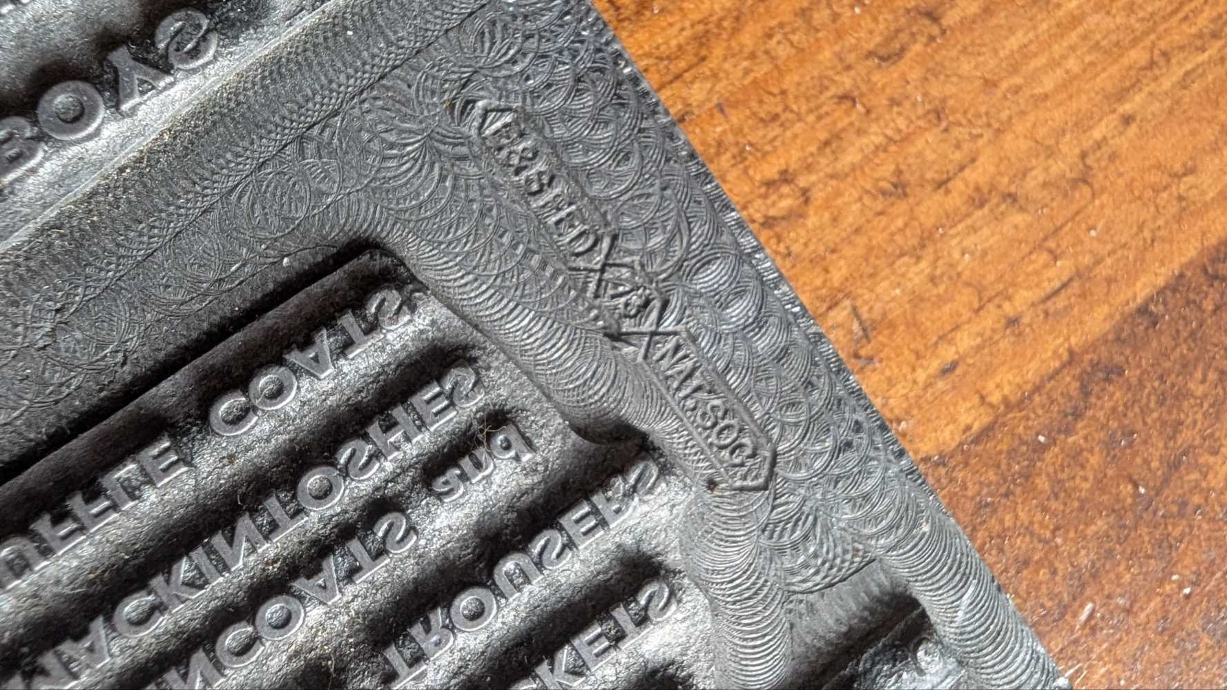 Three c.1950s printing plates - Image 23