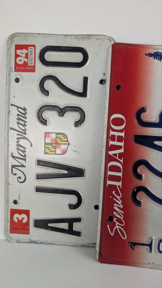 Collection of American vehicle licence plates from the '90s - Image 2