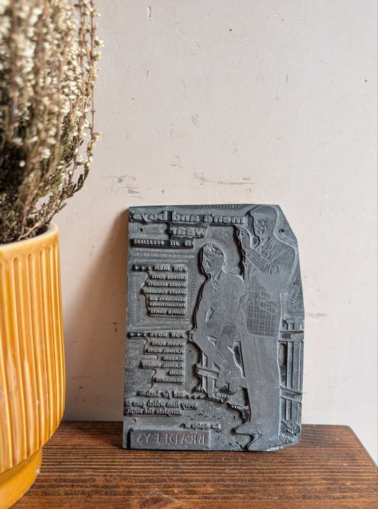 Three c.1950s printing plates - Image 21
