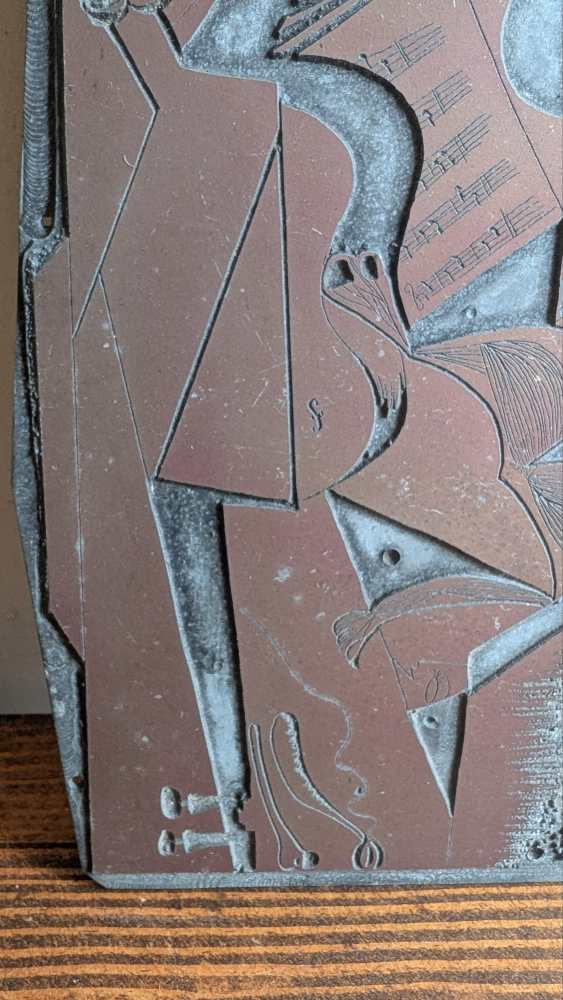 Three c.1950s printing plates - Image 12