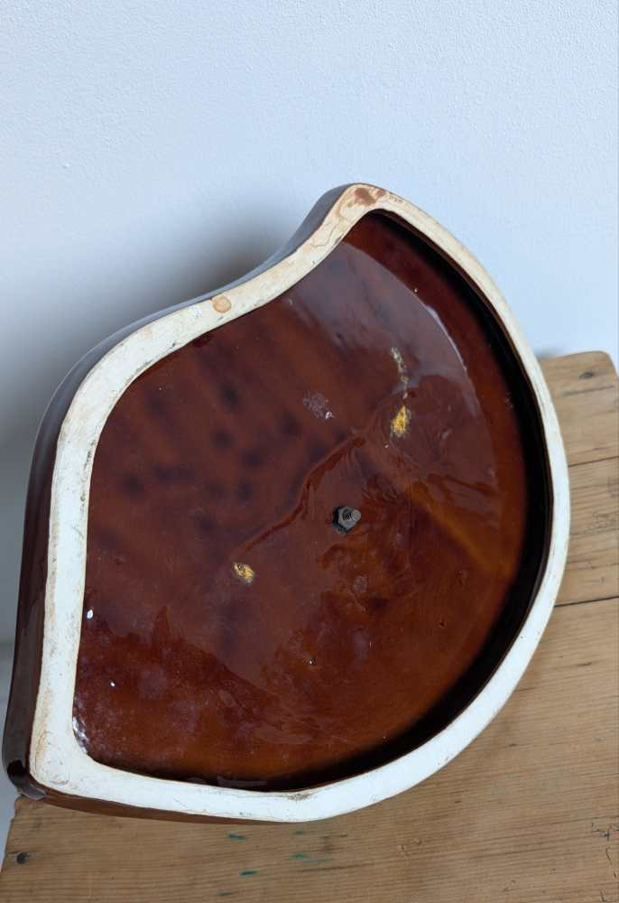 Midcentury French Vallauris cheese platter - Image 9