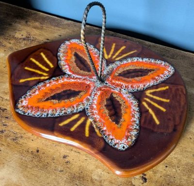 Midcentury French Vallauris cheese platter