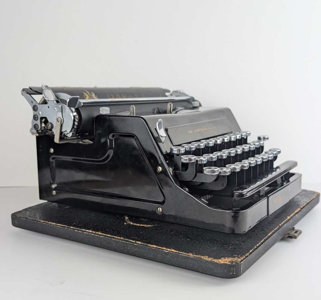 Bar-let model 2 mini portable typewriter in good working order, made in England in 1937 - Image 8